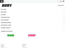 Tablet Screenshot of ourygrips.com